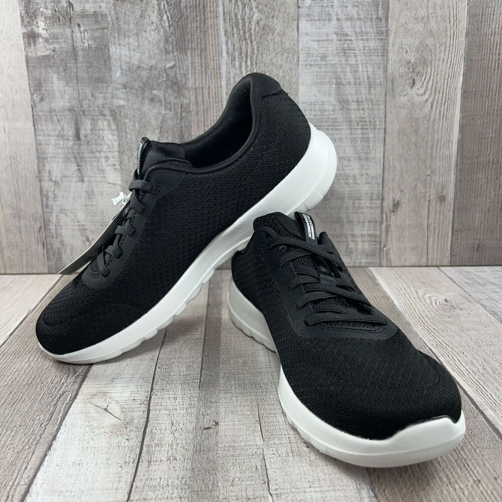 Skechers Go Walk Joy Ecstatic Women's Running Walking Shoes Sneaker Black Size 8 - Picture 4 of 15